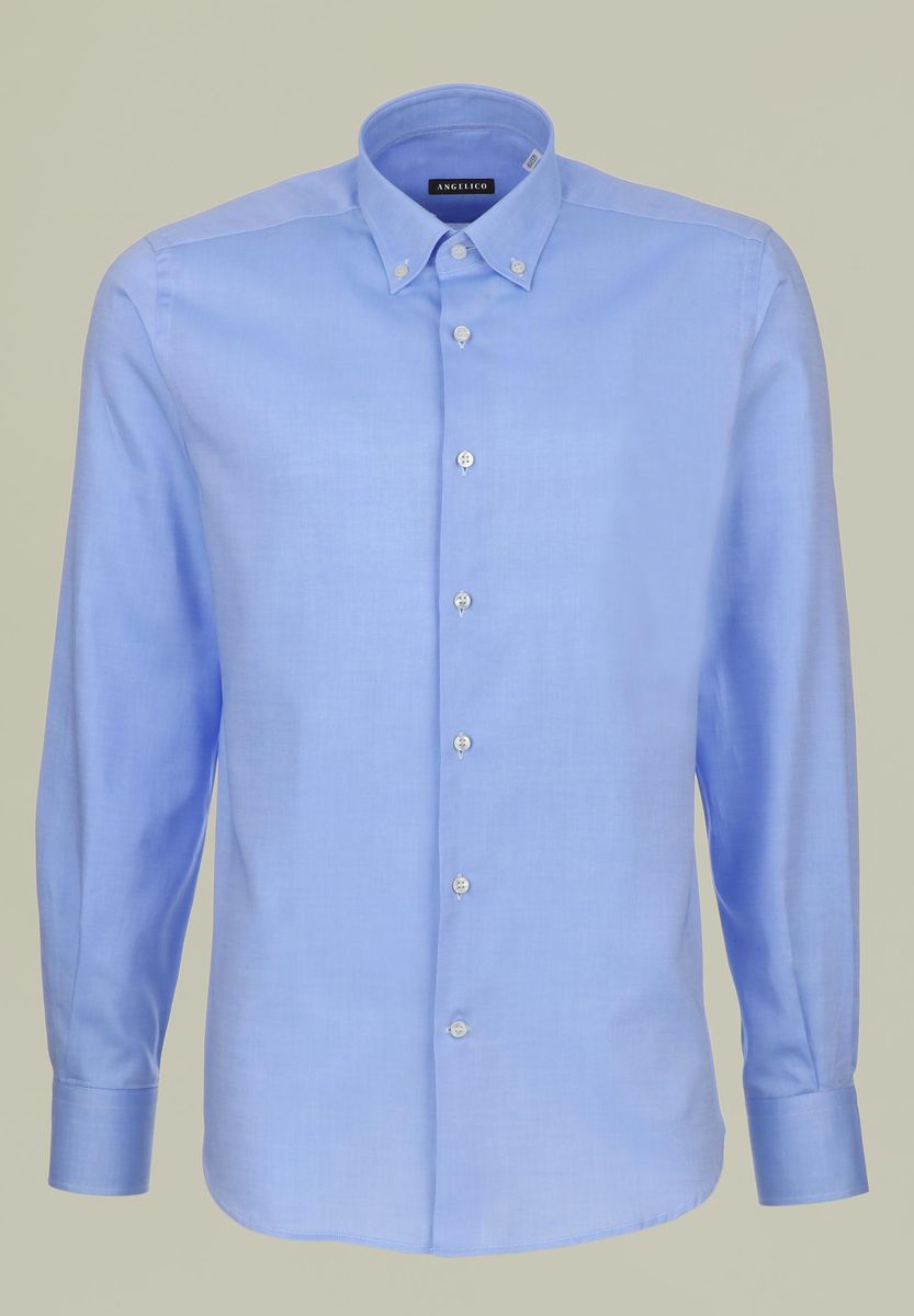 Camicia azzurra oxford BD Slim-Angelico