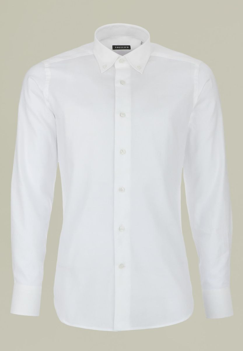 Camicia bianca oxford BD slim-Angelico