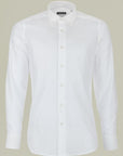 Camicia bianca oxford BD con Taschino regular fit-Angelico
