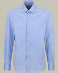 Light Blue Cotton Twill Shirt