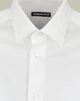 White Cotton Twill Shirt