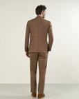Custom fit Fil a Fil wool burnt suit