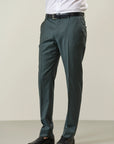 Green sallia wool 110's custom fit suit
