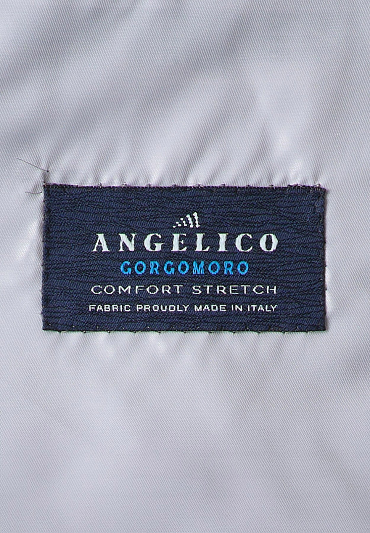 Gorgomoro Custom Fit Unlined Virgin Wool Wales Navy Blue Suit