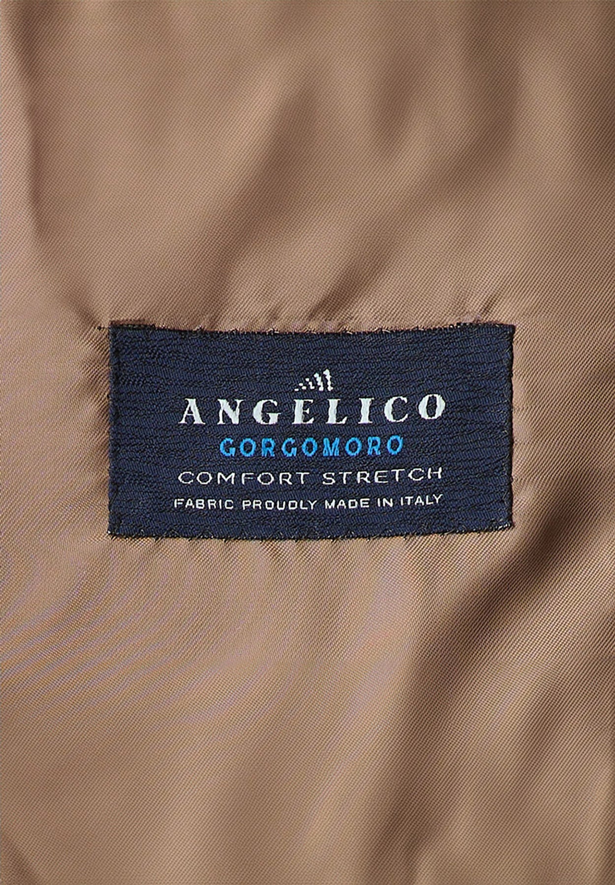 Unlined Beige Welsh Suit In Gorgomoro Virgin Wool, Custom Fit