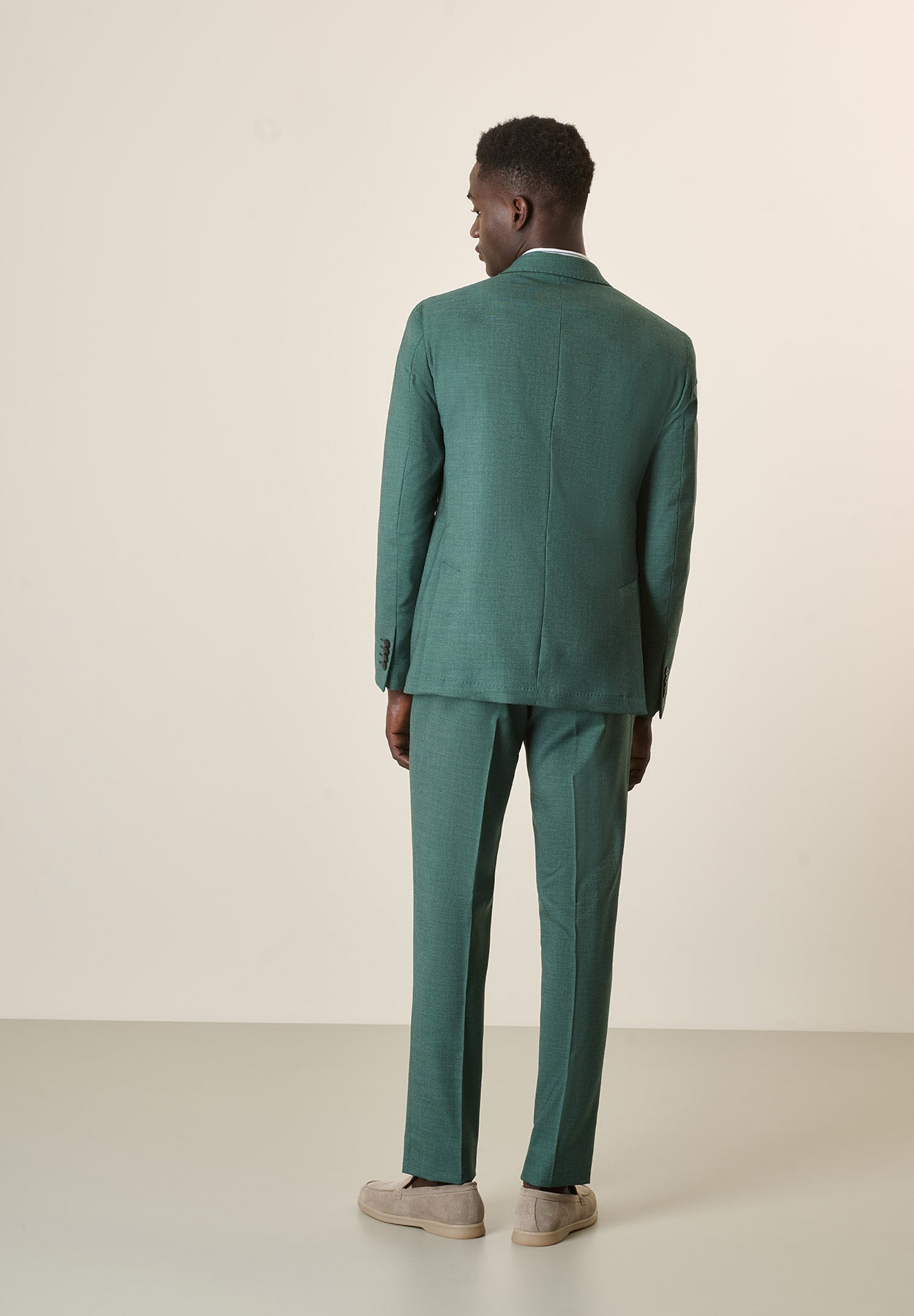 Unlined Green Custom Fit Suit