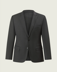 Anthracite grisaille wool blend comfort fit suit