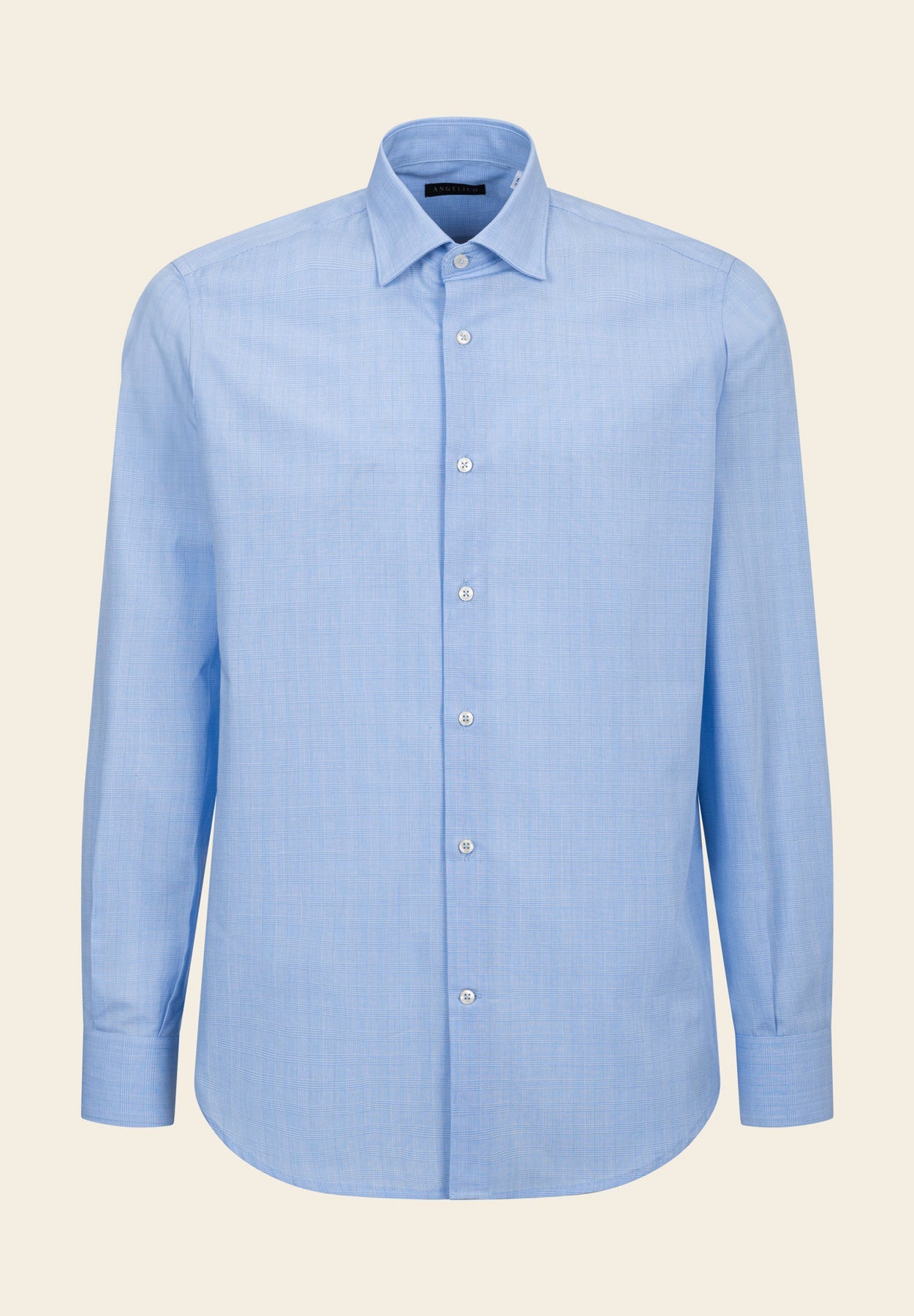 Regular Fit Light Blue Wales Shirt