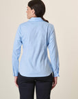 Light Blue Oxford Stretch Cotton Shirt
