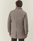 Waterproof sand technical coat with detachable bib