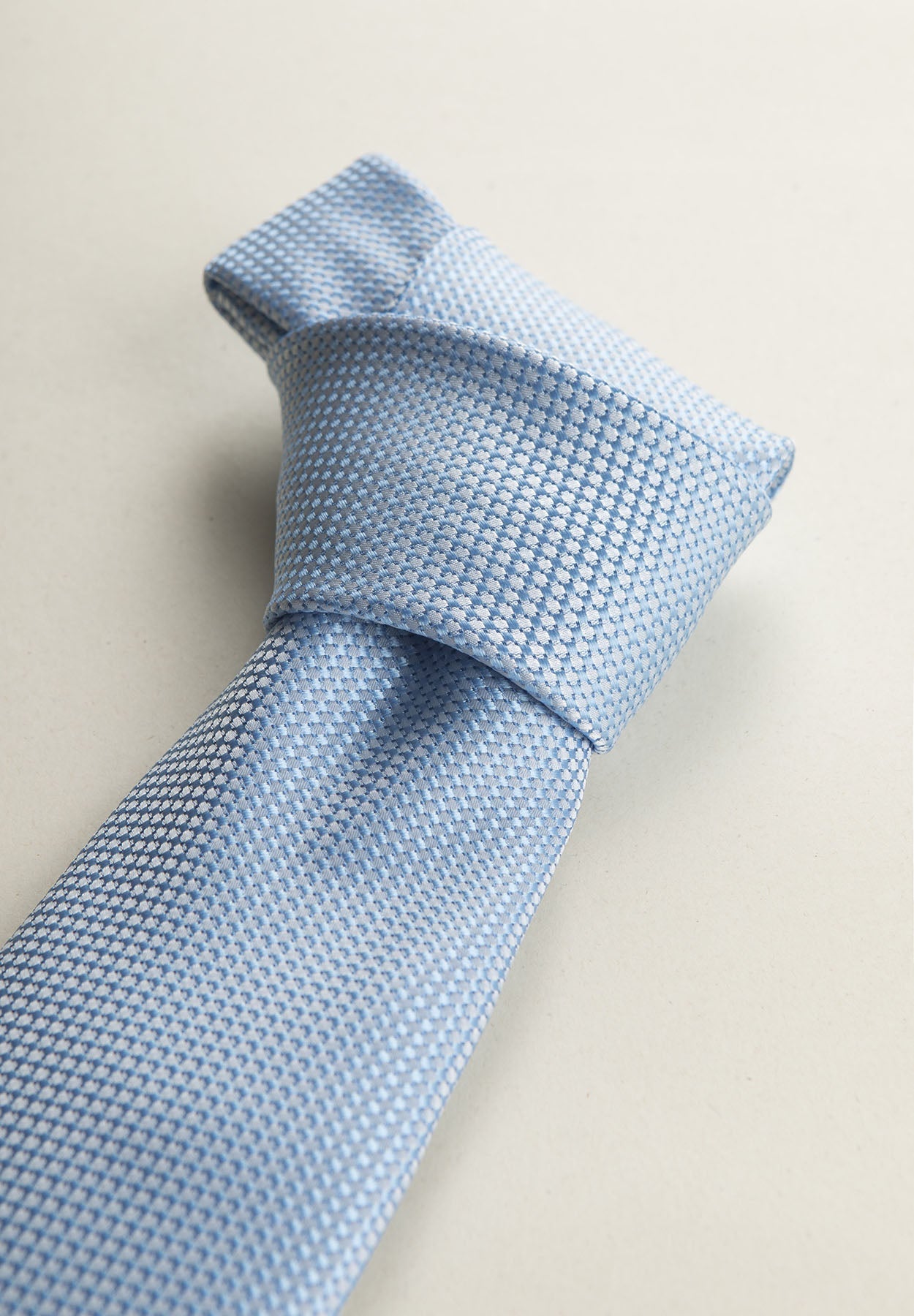 Light Blue Woven Ceremony Tie