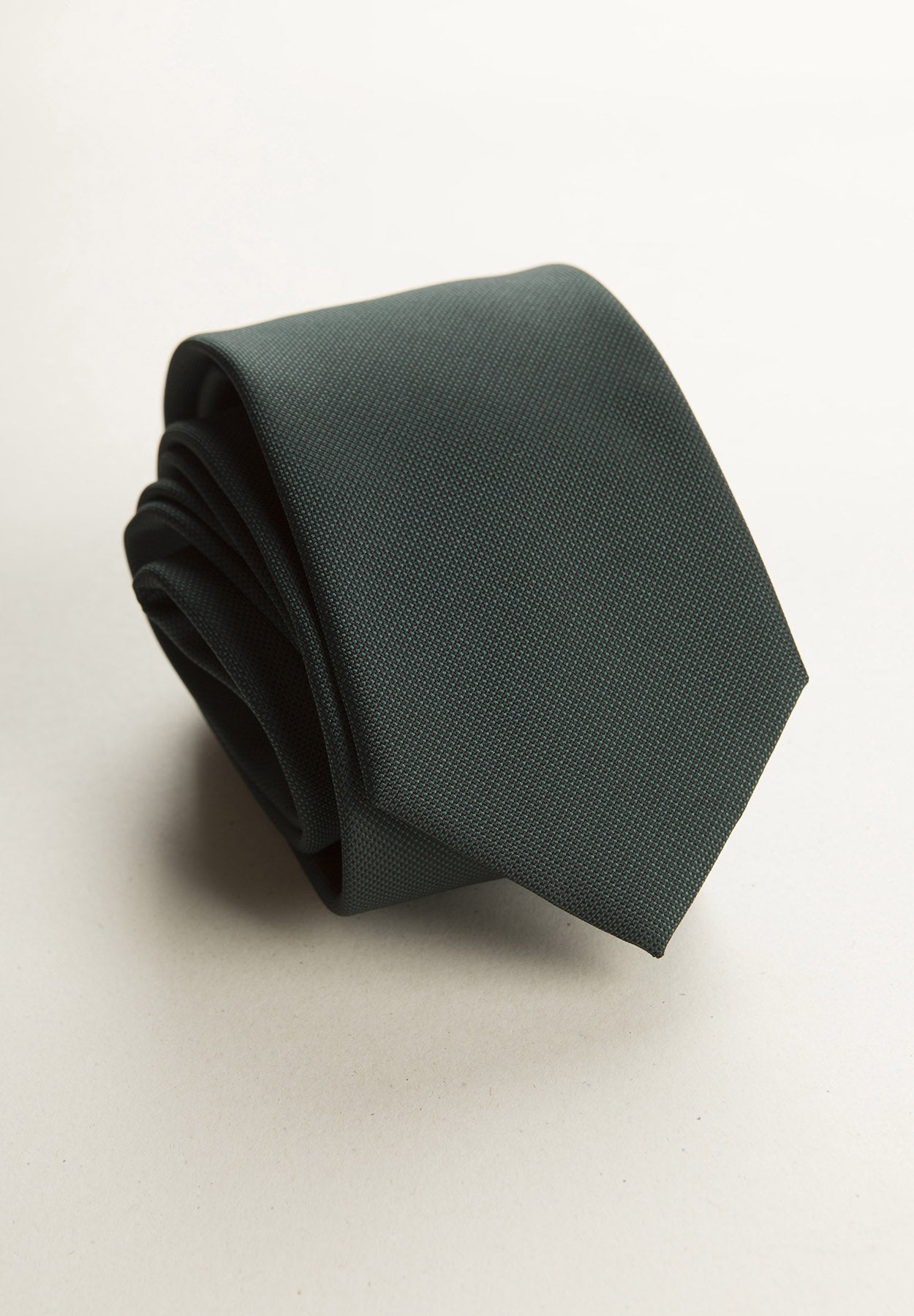 Micro-Weave Green Tie