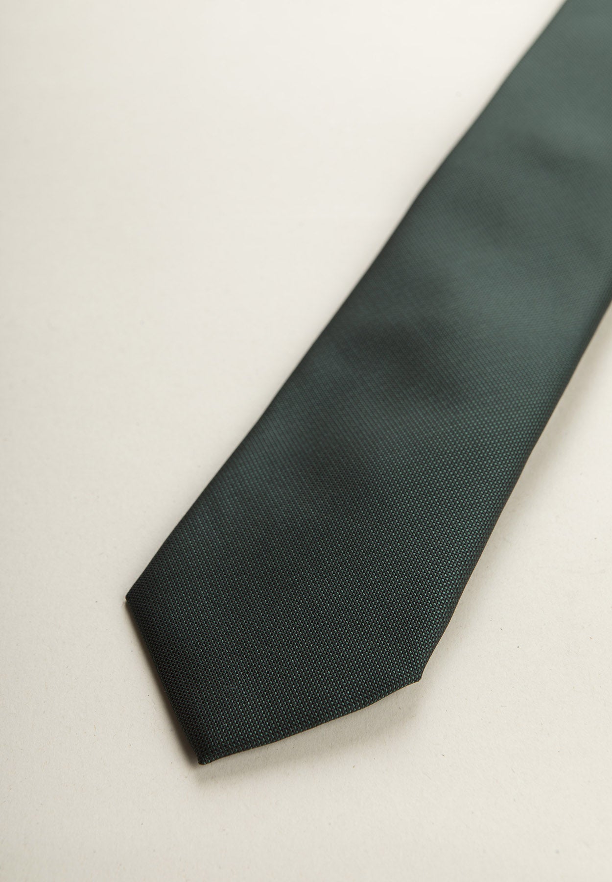 Micro-Weave Green Tie