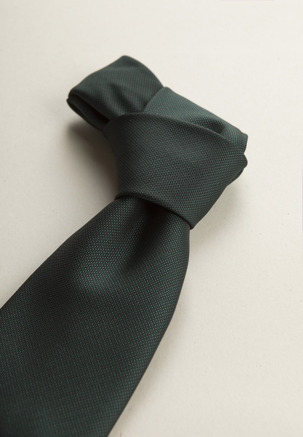 Micro-Weave Green Tie