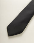 Black Satin Ceremony Tie