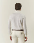 White merino wool turtleneck Lana Gatto