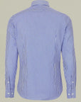 Shirt Blue and white striped Regular Fit Francese