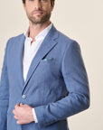 Custom Fit Linen Aviation Jacket
