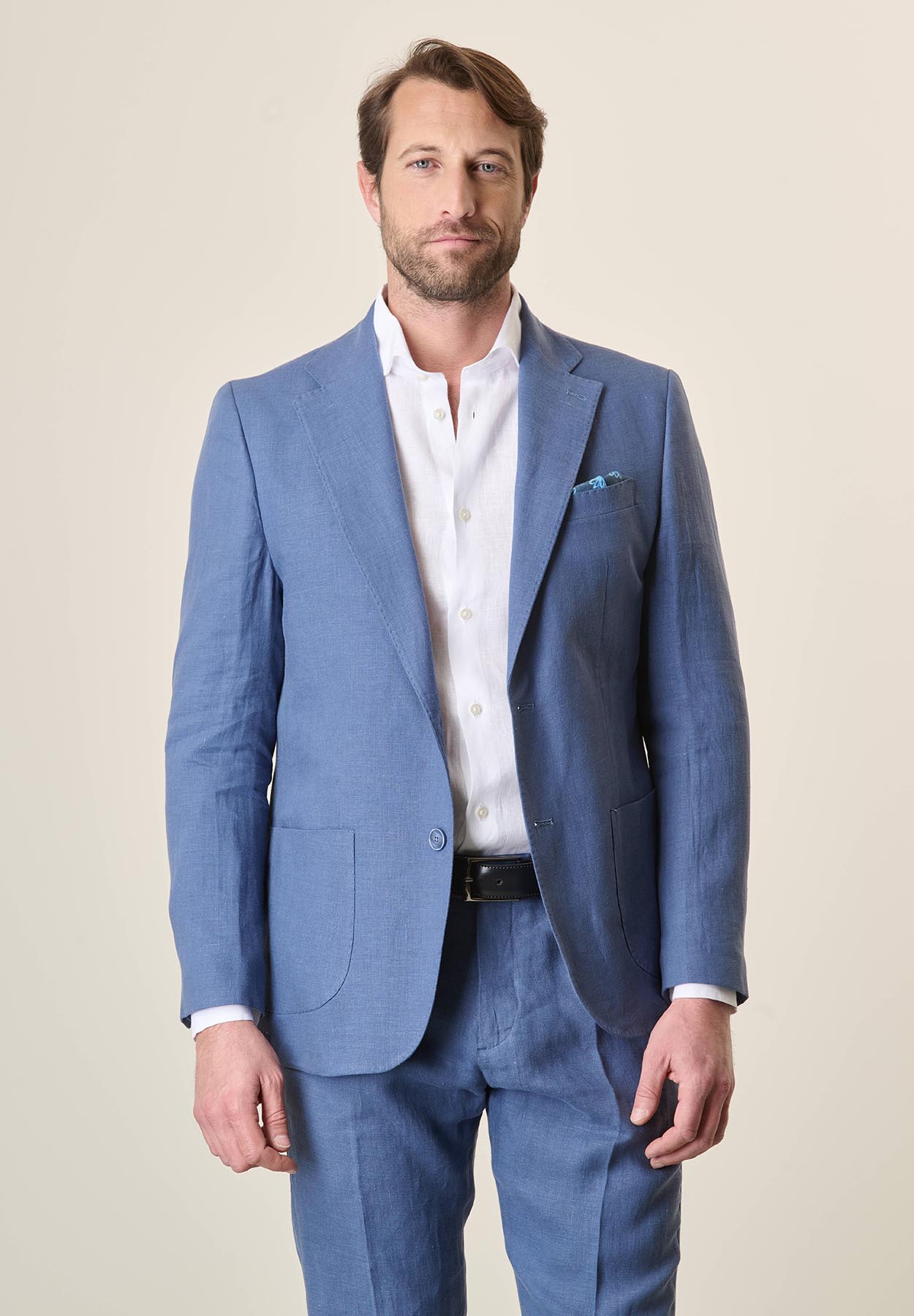 Custom Fit Linen Aviation Jacket