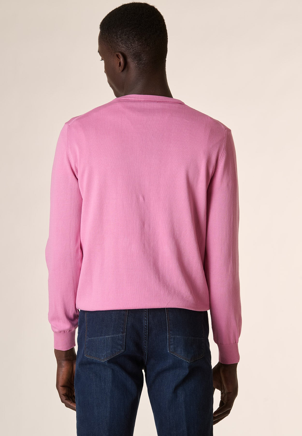 Girocollo fuxia cotone-Angelico