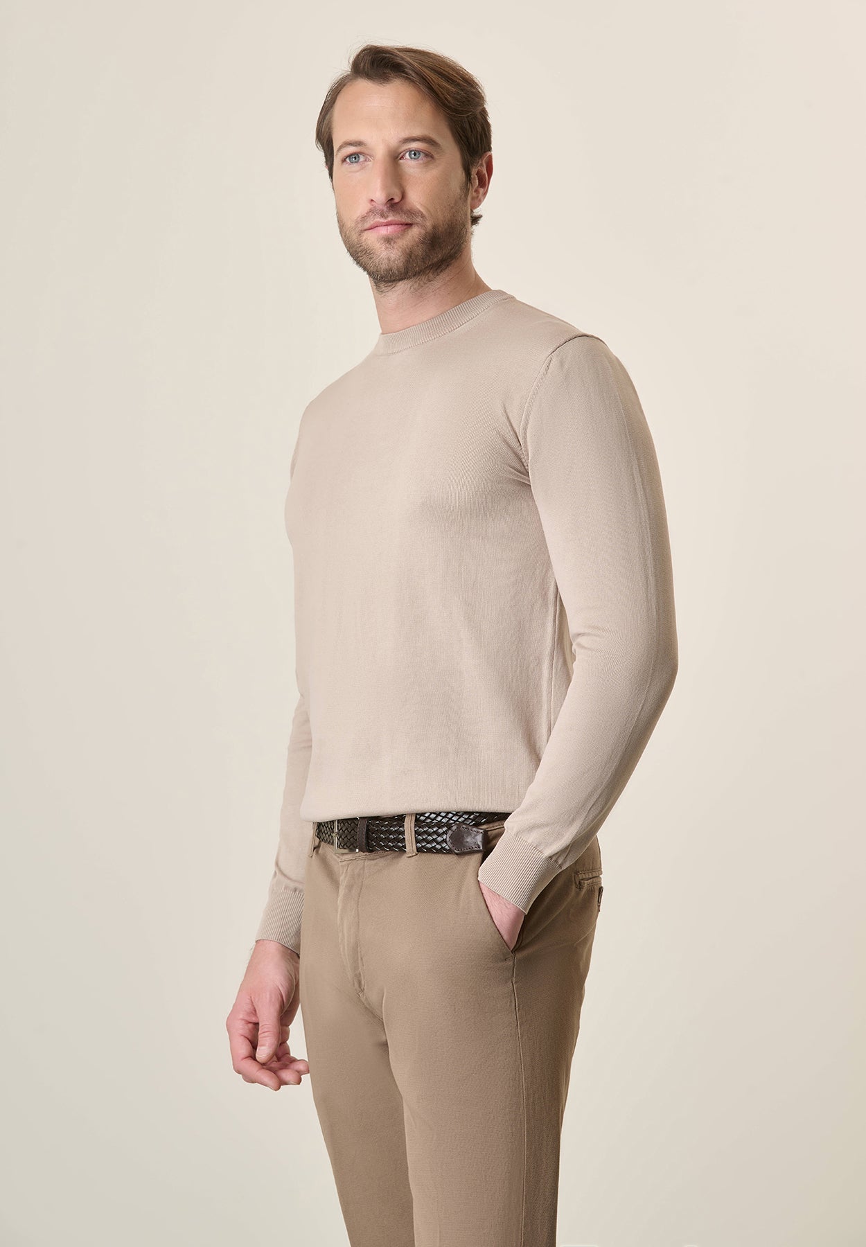 Cotton Rope Crewneck