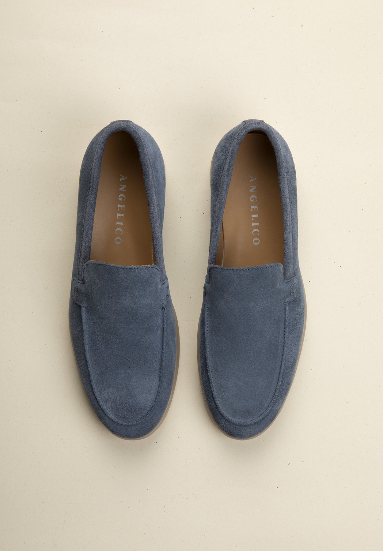 Suede Slip-On Jeans Moccasins