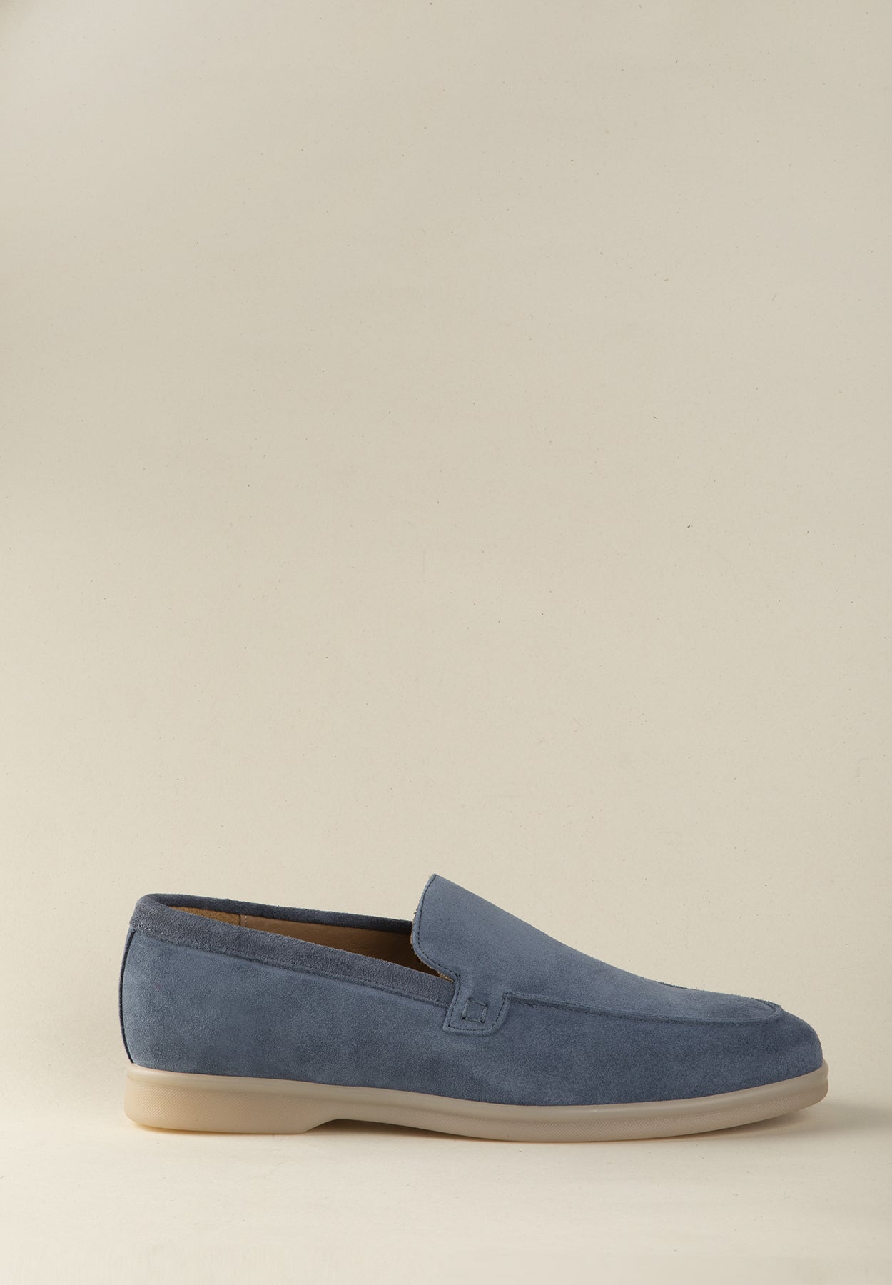 Suede Slip-On Jeans Moccasins