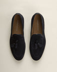 Blue Suede Tassel Loafer