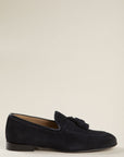 Blue Suede Tassel Loafer