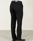 Black Sallia custom fit stretch wool trousers