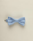 Light Blue Micro-Design Ceremony Bow Tie
