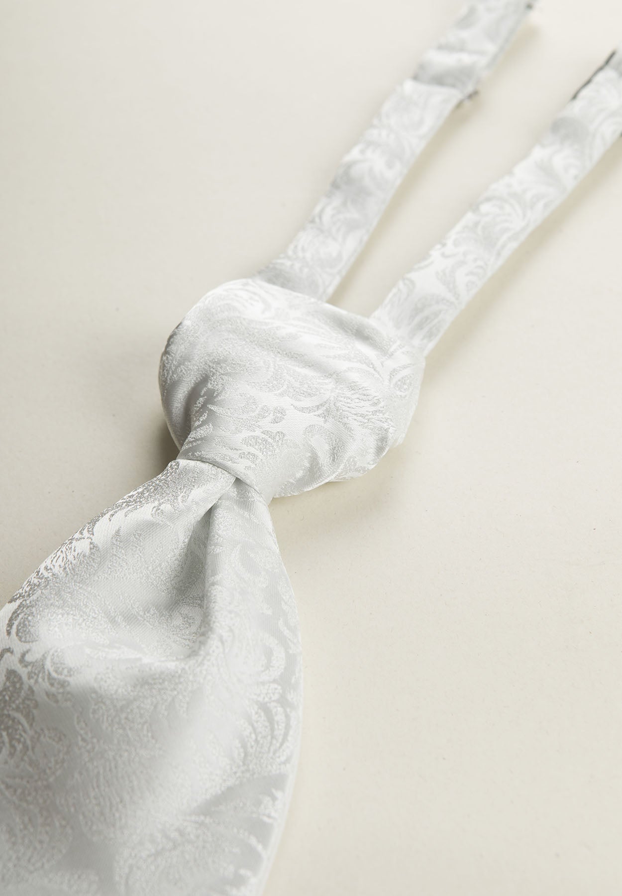 Ivory Damask Ceremony Plastron