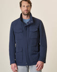 Technical Blue Safari Jacket