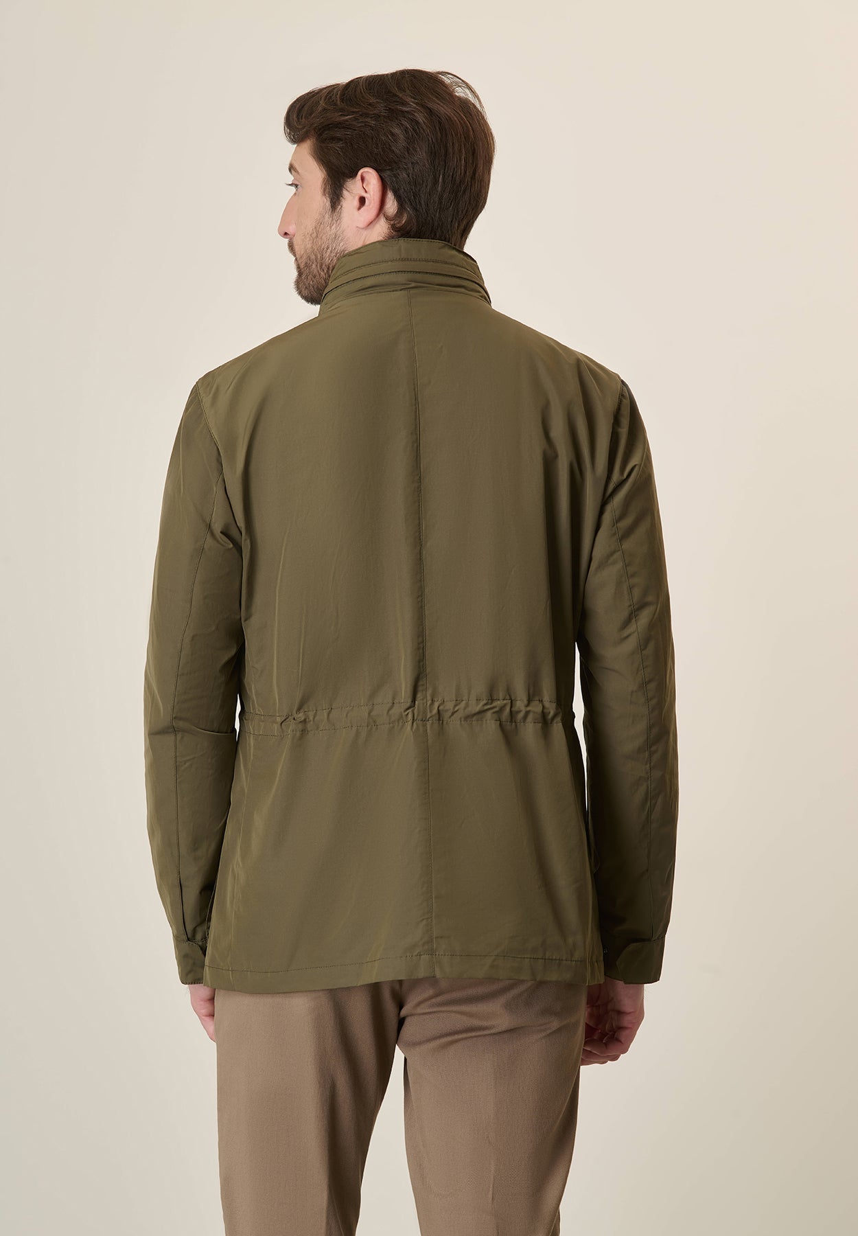 Technical Green Safari Jacket