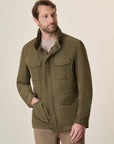 Technical Green Safari Jacket