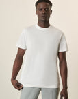 Ecru Slub Cotton T-Shirt