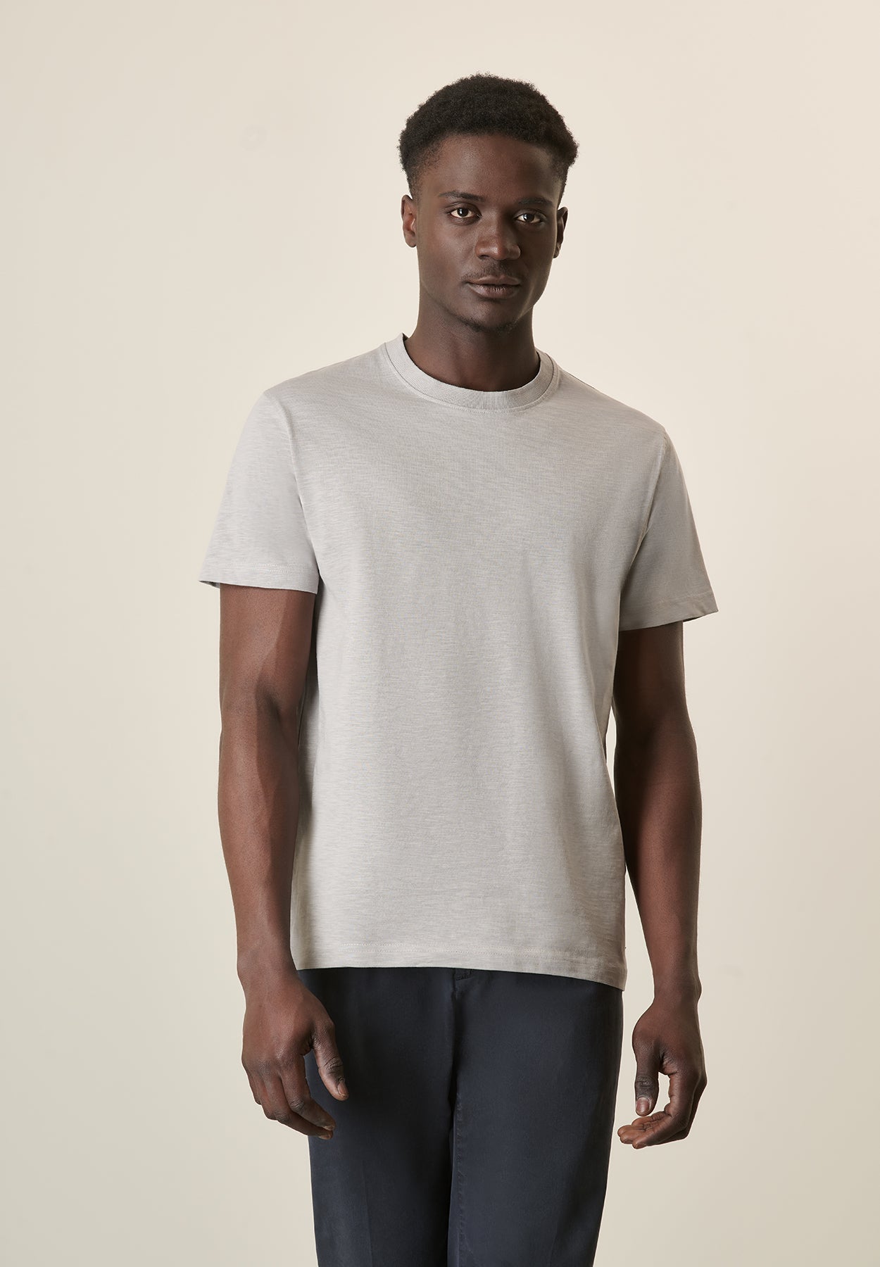 Pearl Slub Cotton T-Shirt