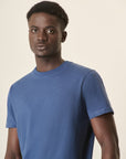 Indigo Slub Cotton T-Shirt