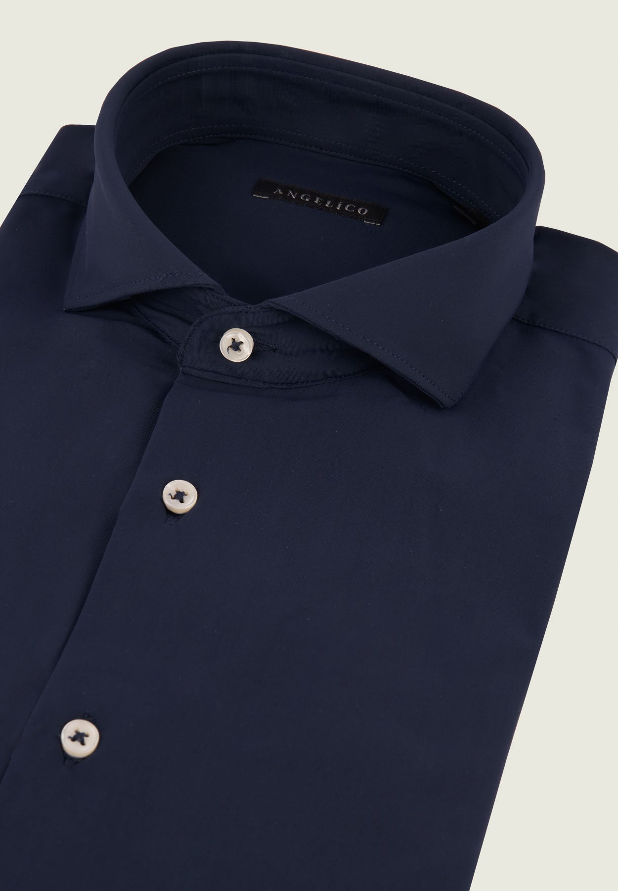 Custom Fit Performance Fabric Blue Shirt