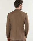 Custom fit Fil a Fil wool burnt suit