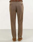 Custom fit Fil a Fil wool burnt suit