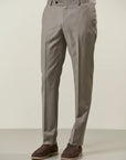 Beige sallia wool 110's custom fit suit