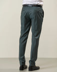 Green sallia wool 110's custom fit suit