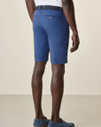 Royal Gabardine Stretch Cotton Bermuda Shorts