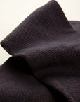 Blue striped stretch cotton sock