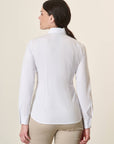 White Stretch Cotton Shirt