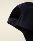 Blue wool blend baseball hat