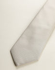 Beige Textured Ceremony Tie
