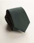 Micro-Weave Green Tie