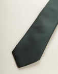 Micro-Weave Green Tie
